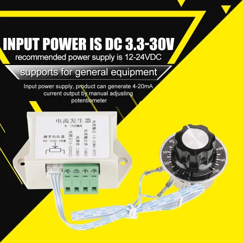 Miniatura 3 de DEWIN Generador de señal, generador de 4-20mA módulo de generador de señal de corriente de cantidad analógica ajustable