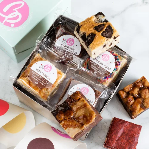 Miniatura 6 de Brownie Points Brownies para bebé, 75 ingredientes envueltos individualmente, ingredientes finos y frescos, caja de regalo y cestas de regalo