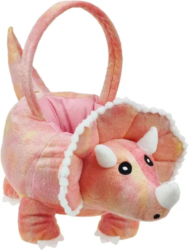 Miniatura 13 de Cesta de felpa de alpaca 3D, cesta de caza de huevos de Pascua, lindas cestas de felpa de animales para decoraciones de Pascua, suministros
