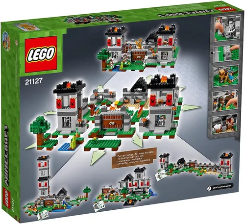 Miniatura 6 de Juego de construcción de aldea de LEGO Minecraft 21128., Negro