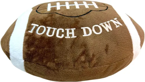 Miniatura 2 de GiftExpress Almohada de fútbol de felpa de 12 pulgadas, juguete suave de peluche, decoración de sala de juegos, cojín temático de fútbol para niños