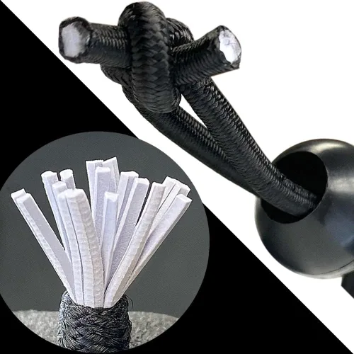 Miniatura 9 de Wellmax - Paquete de 100 cuerdas elásticas de bolas de 6 pulgadas – Resistentes, versátiles y construidas para durar, ideales para camping, amarres