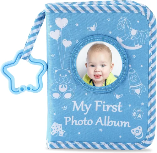 Miniatura 18 de Baby's My First Family Álbum Familiar Mi Primer Álbum de Fotos Suave Libro de Tela con Fotos Adventure Land My First Book of Photos Álbum