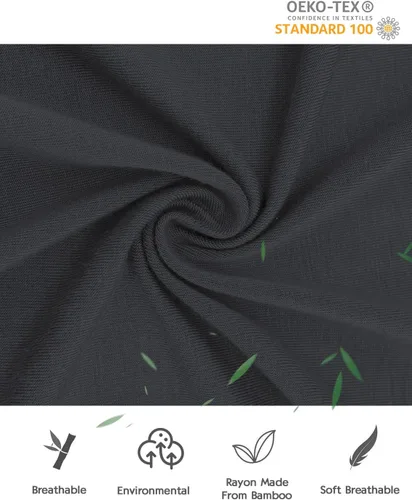Miniatura 29 de Jimonda Pijama de bambú para bebé, unisex, para niños y niñas, de una pieza, manga larga, cierre de cremallera de 2 vías, mameluco