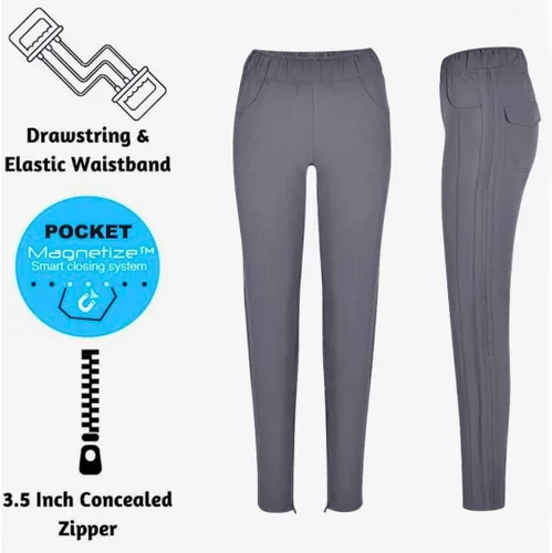 Miniatura 18 de Conjunto de 7 bolsillos Tali & Maya de enfermería para mujer, conjunto de uniforme médico diario para mujer, 3 bolsillos, parte superior, 4