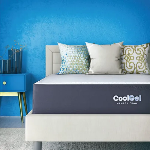 Miniatura 11 de Classic Brands Cool Gel Chill Memory Foam 14-Inch Mattress with Pillow, CertiPUR-US Certified, Mattress in a Box