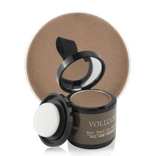 Miniatura 19 de Polvo de retoque de raíz, polvo instantáneo para la línea del cabello para áreas delgadas y cobertura de cabello gris, cobertura de raíz natural