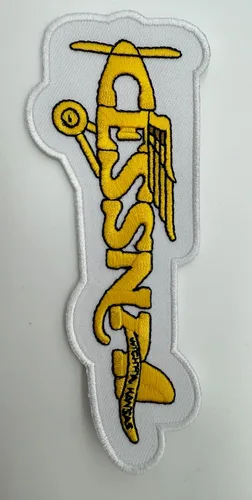 Miniatura 3 de Parche Cessna® (1950-1970) - Parte trasera de plástico/coser, 5 pulgadas, con licencia