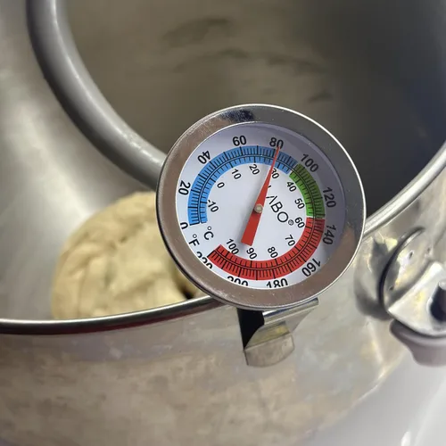 Miniatura 5 de Termómetro de leche con esfera grande de 2 pulgadas, espuma de vapor de lectura instantánea, café, espresso, latte, espuma para hacer café