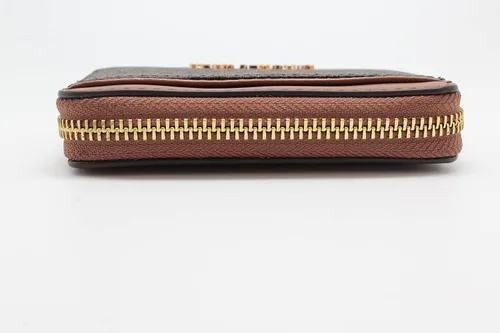 Miniatura 3 de Michael Kors Jet Set Travel - Funda de viaje con cremallera, Marrón, Funda tipo cartera para tarjetas