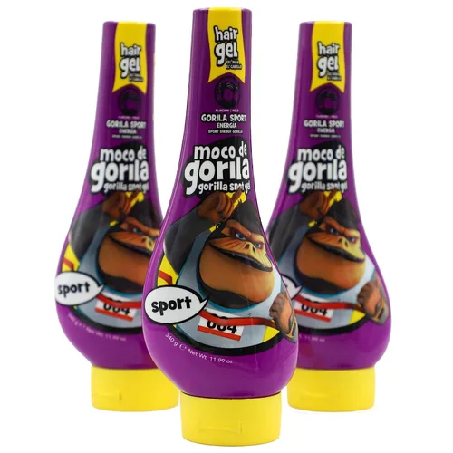 Miniatura 6 de Moco de Gorila Rockero Gel para el cabello, gel explosivo para peinar el cabello para una sujeción extrema de larga duración, Gorilla Snot Gel es