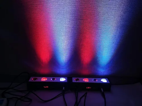 Miniatura 4 de Luz LED para escenario de lavado de pared, 4 piezas, X3W RGB 3 en 1 LED y casa de aluminio completo de 7 modos DMX512 para discoteca/fiesta/teatro