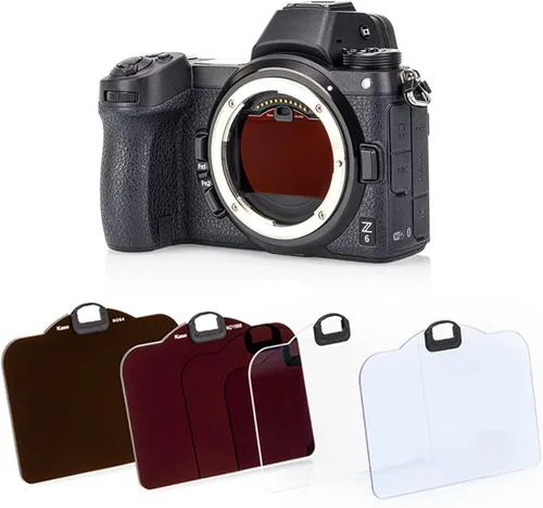 Kase Kit de filtro de clip 4 en 1 (MCUV/ND64/ND1000/Noche Neutral) para cámaras Nikon Z Mount Z5 Z6 Z6II Z6III Z7 Z7II Z8 Z9 Zf, vidrio óptico