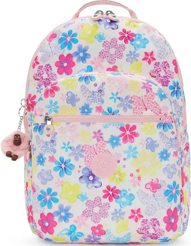 Miniatura 98 de Kipling Mochila para portátil Seoul de 15 pulgadas para mujer, duradera, espaciosa, con correas acolchadas para el hombro, funda protectora
