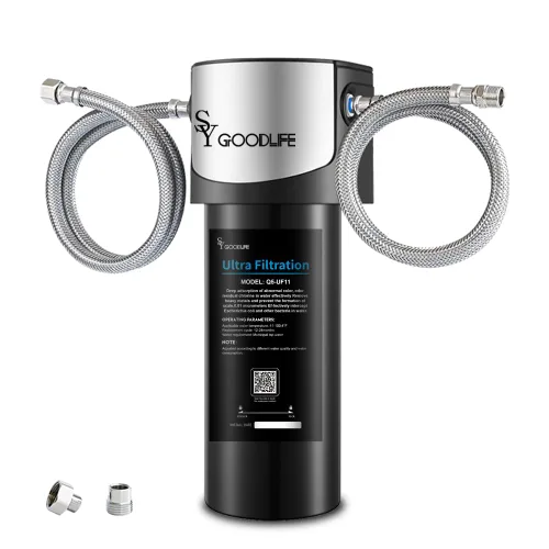 Filtro de agua ultra Q5-UF11,0.01 micrones, sistema de filtración de agua debajo del fregadero, reduce PFAS, PFOA/PFOS, metales pesados, cloro, mal