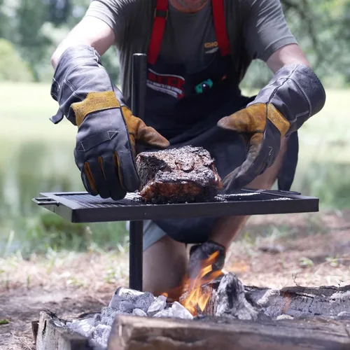 Miniatura 8 de GameMaker Parrilla de Cocina de Fuego Abierto – Parrilla de Campamento Portátil para Cocina de Llama Abierta, Fogatas, Anillos de Fuego al Aire