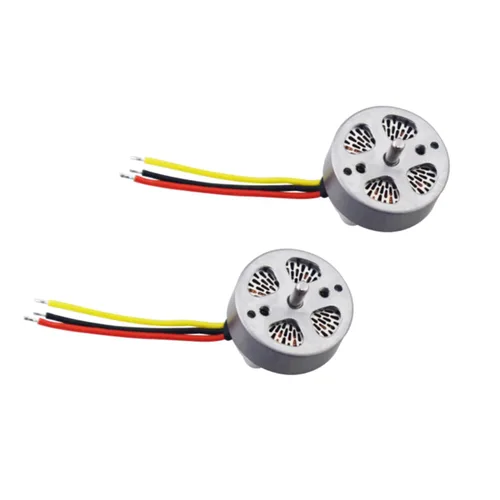 Accesorios 2 piezas de motor cuadricóptero a control remoto sin escobillas para Syma X650 X500PRO HS175D Z6pro F11MINI F7MINI Aerial Plegable Cuatro