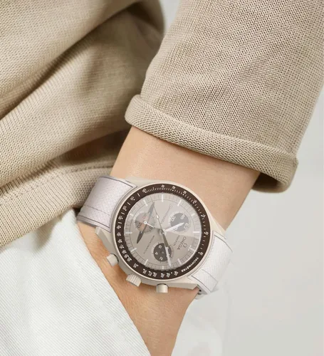 Miniatura 3 de Correa Stanchev para reloj Moonswatch, correa de silicona suave curvada sin espacio de 20mm para reloj Omega X Swatch Speedmaster, correa