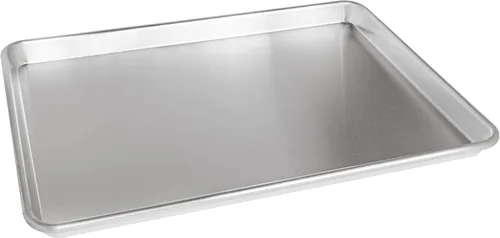 Miniatura 2 de Fat Daddio's Bandeja de media hoja de aluminio natural, paquete de 2
