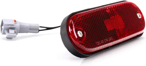 Miniatura 3 de Para Toyota RAV4 Conjunto de luz de marcador lateral 1996 97 98 99 2000 lado del pasajero Trasero Rojo TO2861109 81750-42010