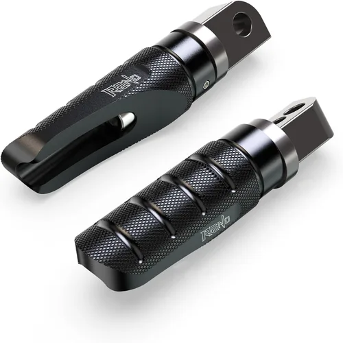 Miniatura 13 de RENO Estriberas para motocicleta, estriberas delanteras para conductor, pedal compatible con ZX6R 2007-2024/2008-2010 ZX10R/2010-2016 Z1000
