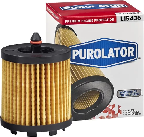 Purolator L15436 Filtro de aceite de cartucho de protección de motor premium compatible con Chevrolet Equinox, Malibu, Cobalt, HHR, Buick Verano,