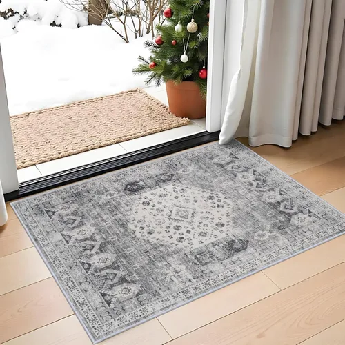 Miniatura 80 de RUUGME Alfombra Pasillera Lavable 2'6x12 - Alfombra de Pasillo con Respaldo Antideslizante Alfombras Resistentes a Manchas para Sala de Estar
