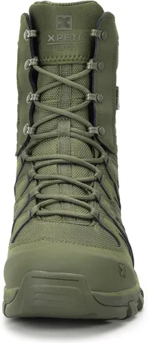 Miniatura 4 de XPETI X-FORCE Botas tácticas impermeables de 8 pulgadas Verde