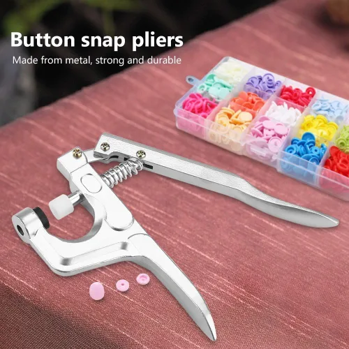 Miniatura 4 de Alicates a presión para ropa de manualidades, herramienta de alicates de mano, sin coser, herramienta de cierre rápido, botón de ropa, alicates a
