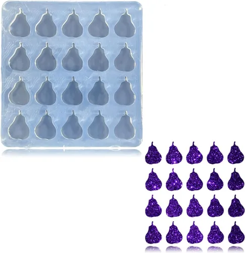 Miniatura 13 de Mini moldes para aretes con forma de puerta, molde de silicona para aretes de bricolaje, aretes de oreja, colgantes, manualidades de fabricación