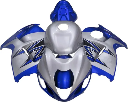 Miniatura 17 de Inyección ABS Chameleon Green Blue Kit de carenado apto para 1997-2007 Suzuki GSXR1300 Hayabusa Carenados GSX-R1300 97 98 99 01 02 03 04 05 06 07