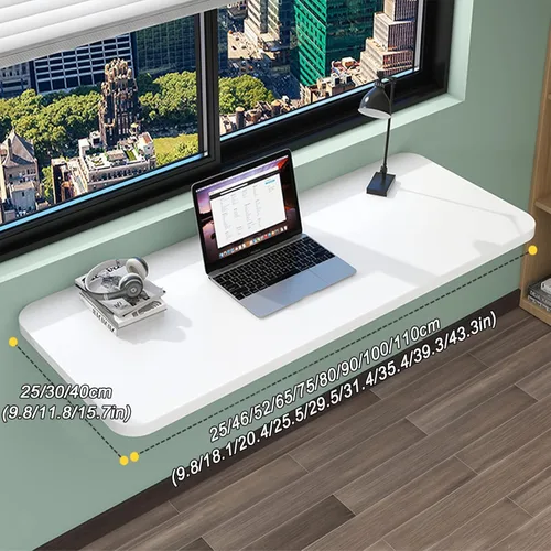 Miniatura 4 de Escritorio plegable para cocina y comedor, escritorio de computadora con estación de trabajo, banco de trabajo flotante para oficina en casa, cuarto