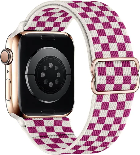 Miniatura 31 de Correas elásticas de nailon compatibles con Apple Watch de 1.496 pulgadas, 1.575 pulgadas, 1.614 pulgadas, 1.654 pulgadas, 1.732 pulgadas, 1.732