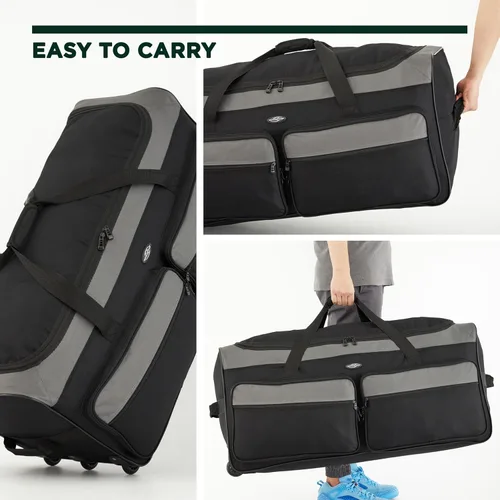 Miniatura 6 de Travelers Club 36" Asgard Bolsa de lona con ruedas de 3 ruedas