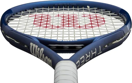 Miniatura 5 de Wilson Triad Three Strung Performance - Raqueta de tenis con sensation 16 natural a media tensión