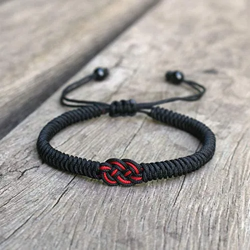 Miniatura 6 de ULYSIA Pulsera roja de cadena del destino para parejas, regalos del día de San Valentín para él, para ella, pulseras a juego para novio, novia