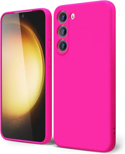 Miniatura 431 de oakxco Funda para teléfono Samsung Galaxy S21 Ultra con agarre de silicona líquida, bonita funda delgada y delgada de goma suave de TPU lisa