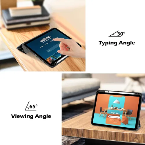 Miniatura 4 de ProCase Funda para iPad de 10.ª generación con soporte para lápiz 2022, iPad de 10.9 pulgadas, paquetes con ProCase para iPad de 10.ª