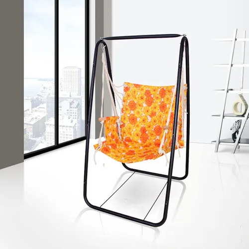 Miniatura 2 de Soporte para silla de hamaca, soporte de hamaca de acero resistente, soporte de columpio resistente multiusos para jardín al aire libre, patio