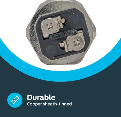 Miniatura 4 de Eastman Elemento calentador de agua eléctrico recto de 120 V x 1500 W de alta densidad, elemento de calentamiento de agua caliente con funda