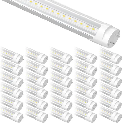 Miniatura 11 de Bombillas fluorescentes de recambio de 4 pies, bombillas LED T8 de 4 pies tipo A+B, 24W (equivalente a 65W) 3200LM, 3000K blanco cálido, tubo de 48