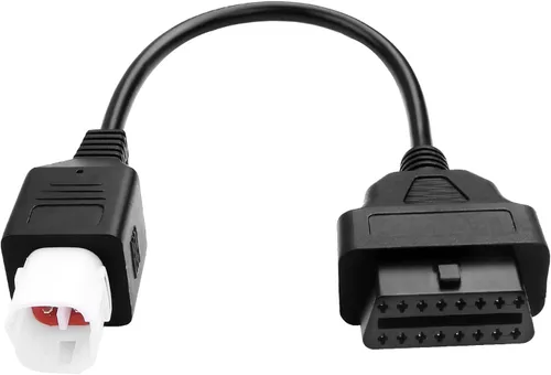 Adaptador OBD2 de 4 pines compatible con OBD a 4 pines para cable de diagnóstico de motocicleta Yamaha, adaptador OBD2 de 4 pines compatible con