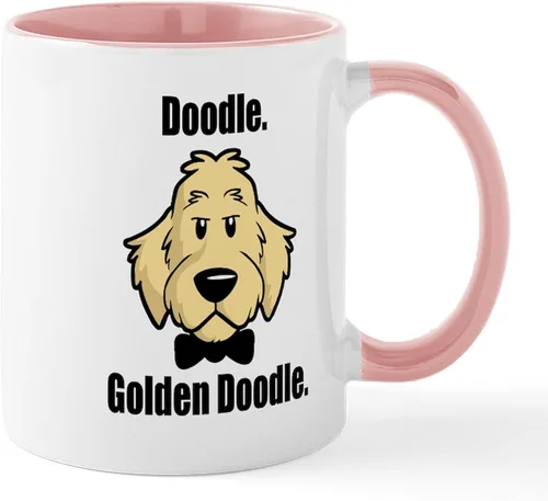 Miniatura 32 de CafePress I Love My Doodle Mugs - Taza de café de cerámica, taza de té, 11 onzas