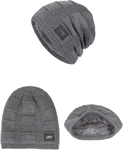 Miniatura 5 de Tillonetiy Mens Beanie Hat Winter Hat - Casual Knit Skull Hat Warm Thick Fleece Socks Hat Womens Beanie Hat