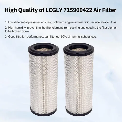 Miniatura 6 de 2 filtros de aire 715900422 707800855 CM-9017 compatibles con Can-Am Maverick X3 900 1000R HO Turbo RR RS/DS/X/XMR/MAX/XDS DPS/XRS/XRC/DPS