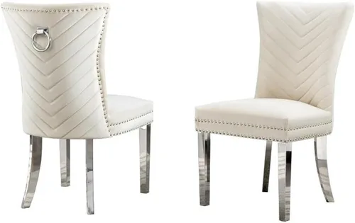 Miniatura 6 de Best Quality Furniture SC360-367 Sillas de comedor, negro/dorado