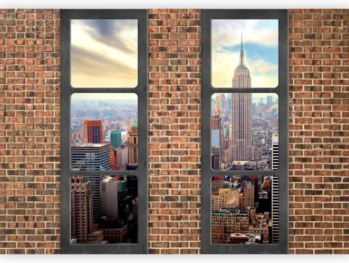 Miniatura 10 de artgeist Mural de pared prémium de Nueva York, 79 x 55 pulgadas, papel tapiz no tejido, decoración de pared de vellón, impresión fotográfica, diseño