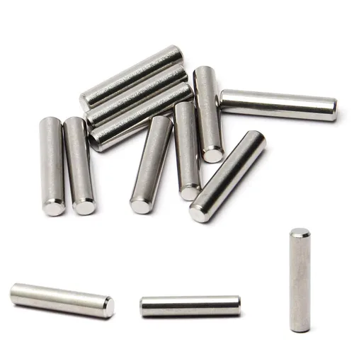 Miniatura 26 de MroMax 100 pasadores cilíndricos de acero inoxidable 304 M1.0.197 x 0.236 in, clavijas de soporte de estante para dispositivos metálicos