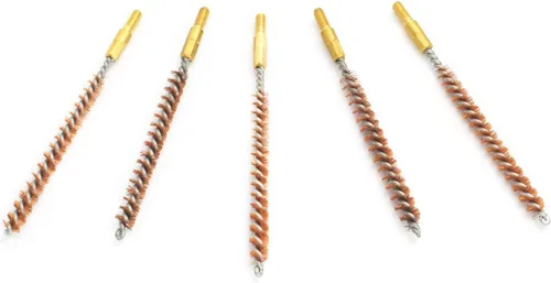 Miniatura 4 de Juego de 10 cepillos/hisopos para limpieza de cañones, cepillos de limpieza para cañones de escopeta/pistola (calibre.17)