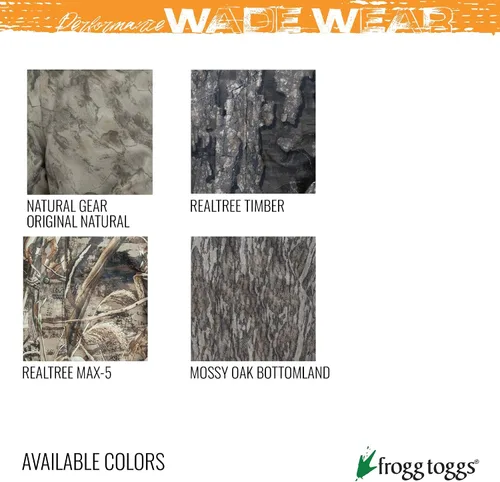 Miniatura 8 de FROGG TOGGS Vadeador de pecho para hombre Grand Refuge 2.0 de tamaño regular transpirable y aislado